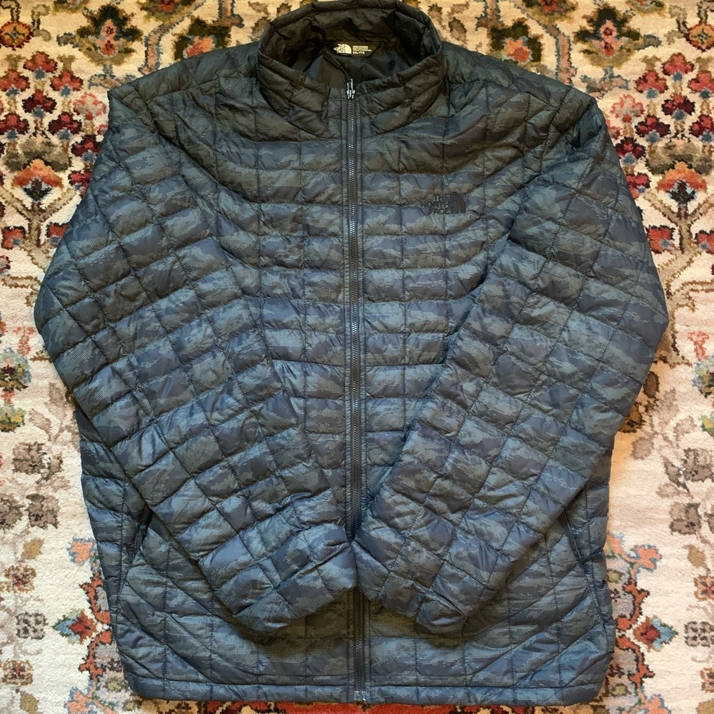 Mens TNF The North Face Thermoball ECO Full Zip Puffer Insulated Jacket